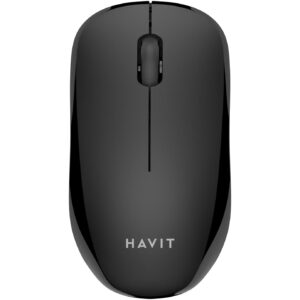 Havit MS66GT vezeték nélküli egér fekete felülről.