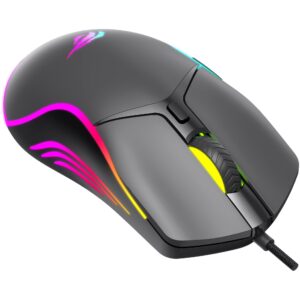 Havit MS72 vezetékes gaming egér fekete elölről