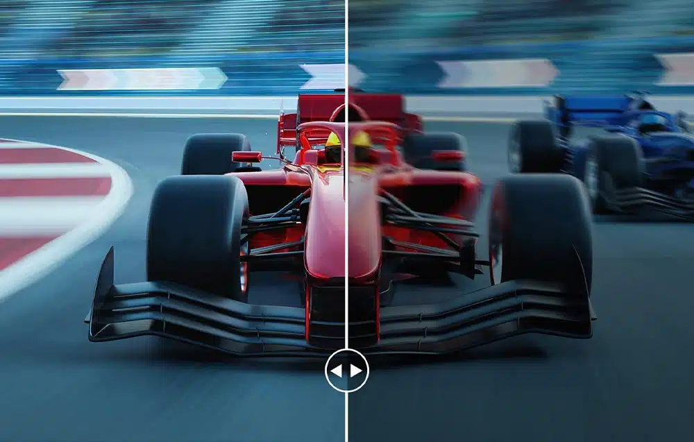 Arzopa M1RC F1 autó bal oldal mozgásélesség demonstráció.